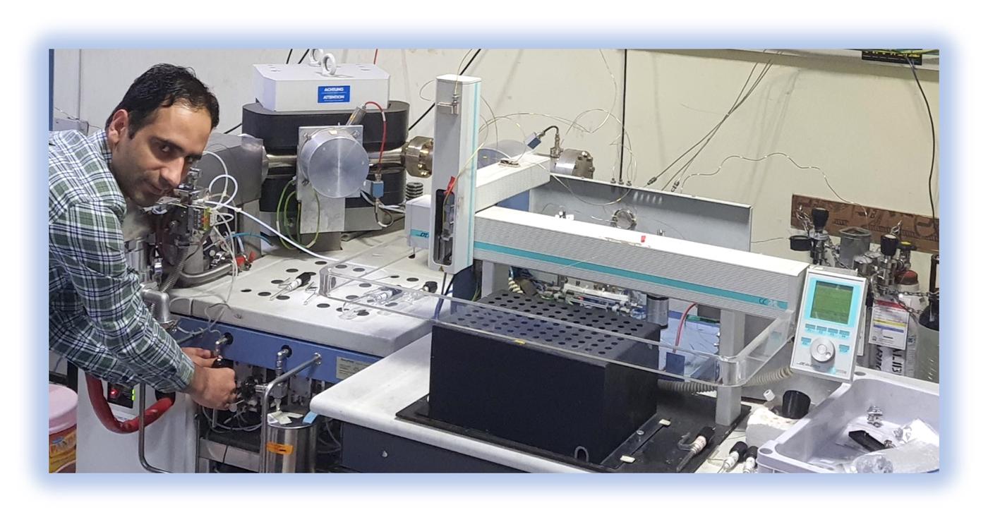 Thermo Scientific IRMS MAT 253 with Multi collector Installed 2008 (Cutting Edge Research grant, MHRD XI Plan)